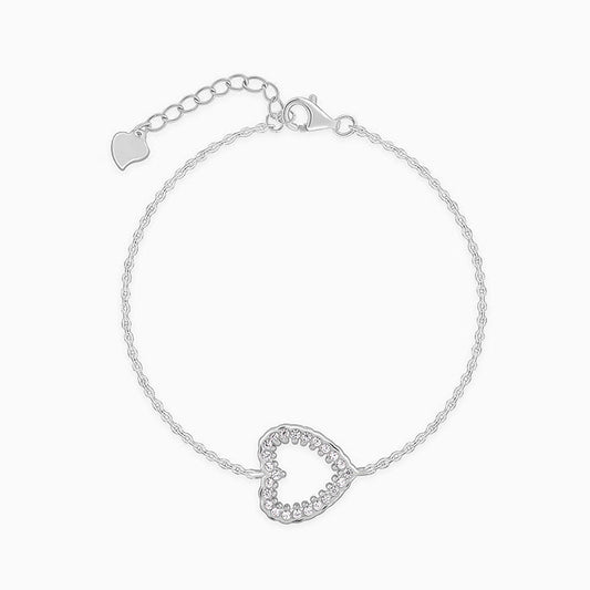 Silver Love For You Bracelet