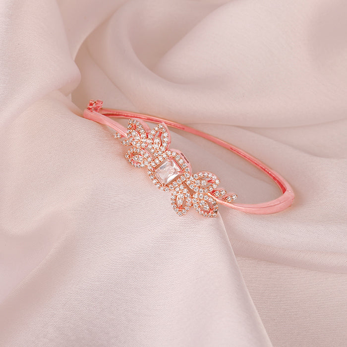 Rose Gold Baguette Bracelet