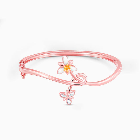 Rose Gold Embracing Trillium Bracelet