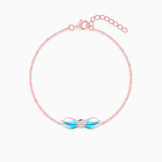 Rose Gold Wing Out Bracelet