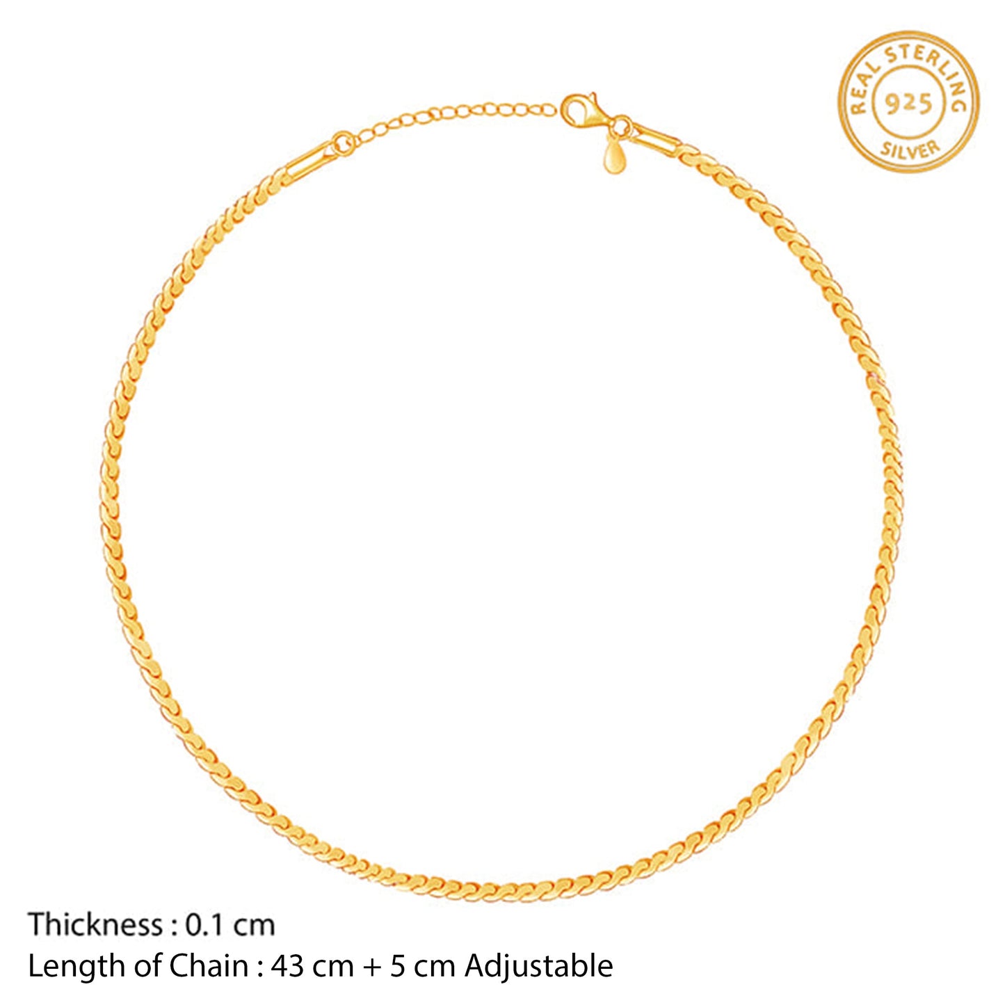 Golden Sweet Remembrances Chain