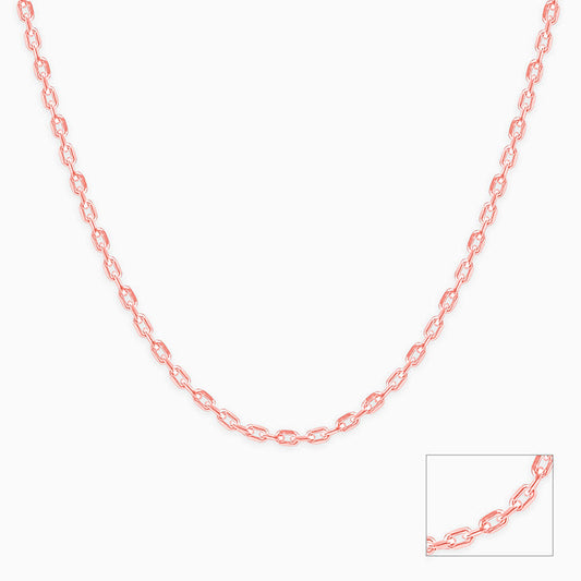 Rose Gold Beckon Chain For Him