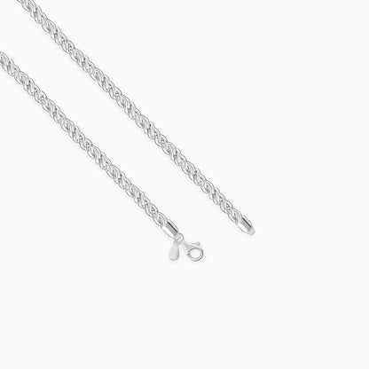 Silver Crest Chain For Him