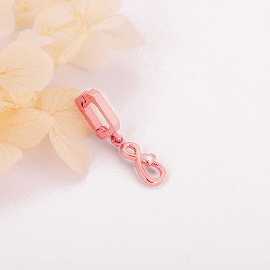 Rose Gold Everlasting Love Charm