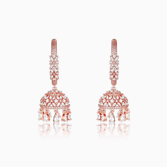 Rose Gold Statement Jhumki