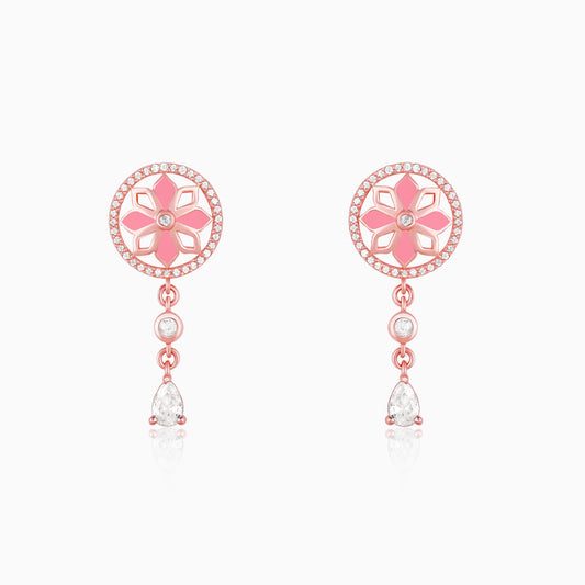 Rose Gold Mughal Royalty Earrings