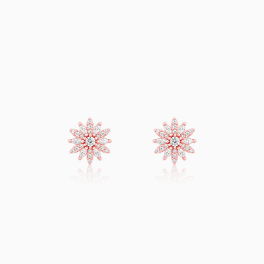 Rose Gold Fresh Flora Earrings