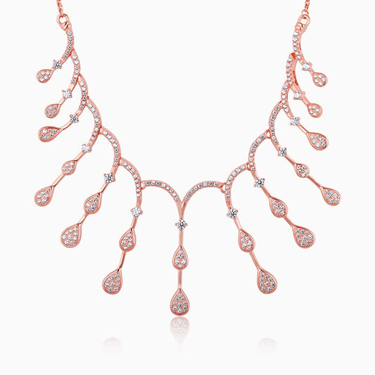 Rose Gold Celebration Necklace