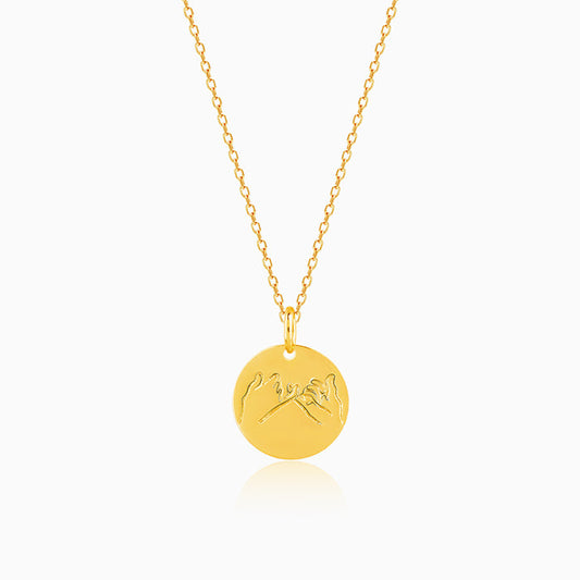 Golden Pinky Swear Necklace