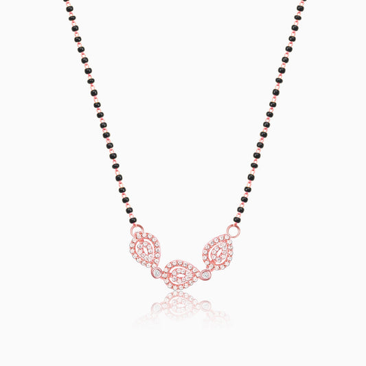 Rose Gold Love of Pears Mangalsutra