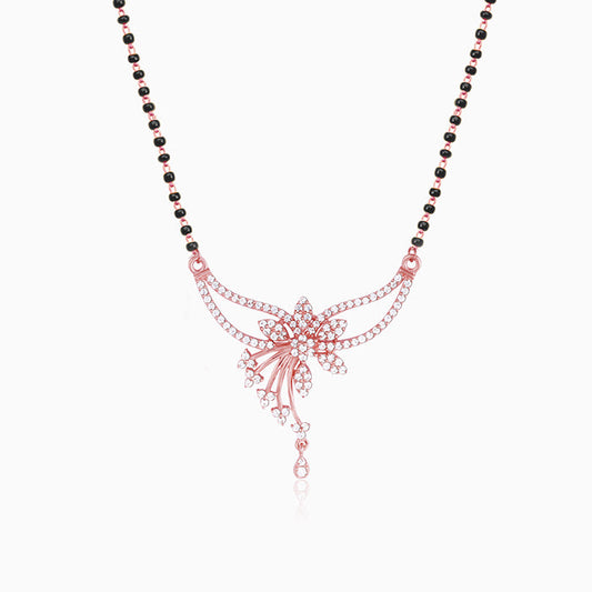 Rose Gold Floral Love Bond Mangalsutra