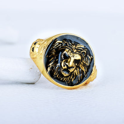 Golden Roar Of Lion Ring For Him