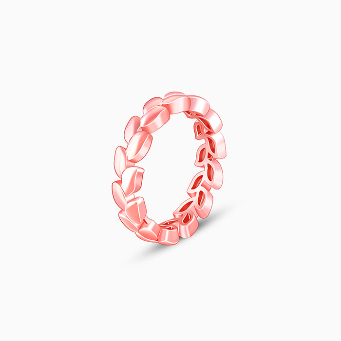 Rose Gold Laurel Wreath Ring