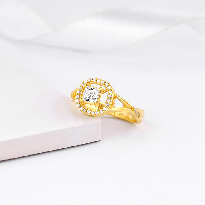 Golden Beautiful Bliss Ring