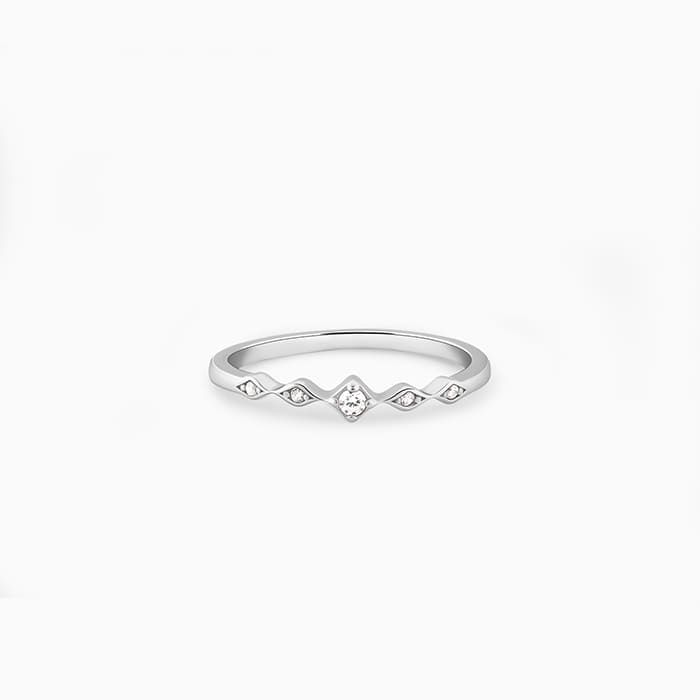 Silver Flamme Ring