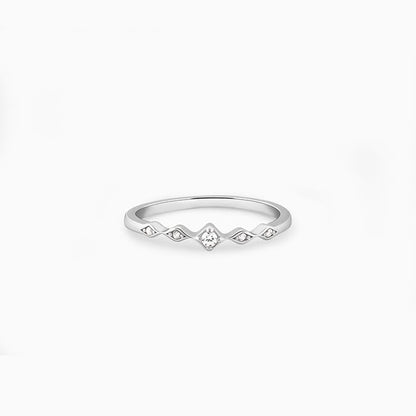 Silver Flamme Ring