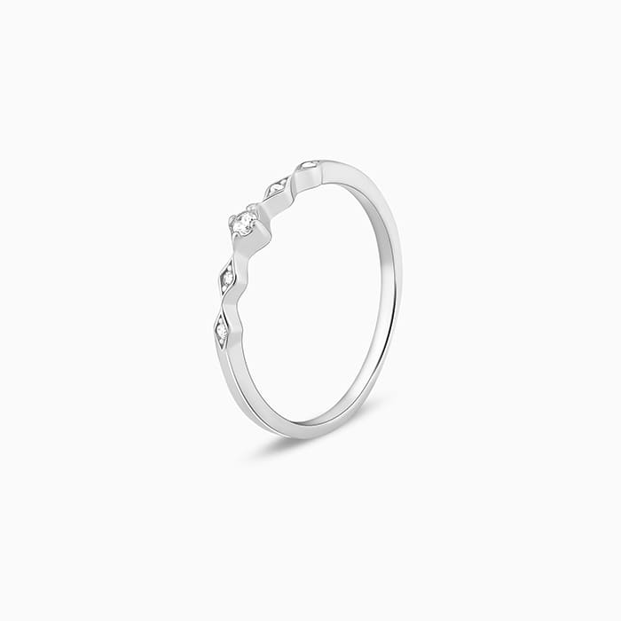 Silver Flamme Ring