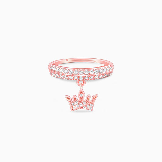 Rose Gold Crown Ring