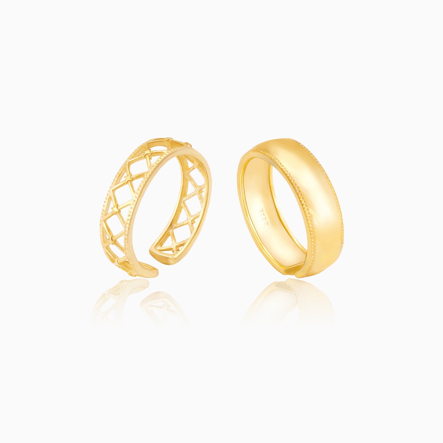 Golden Compatible Couple Rings