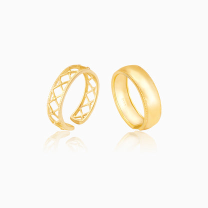 Golden Compatible Couple Rings