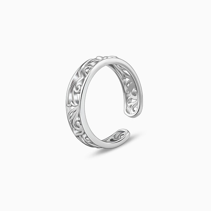 Silver Khoobsurat Toe Rings