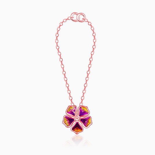 Rose Gold Bell Mallow Watch Charm