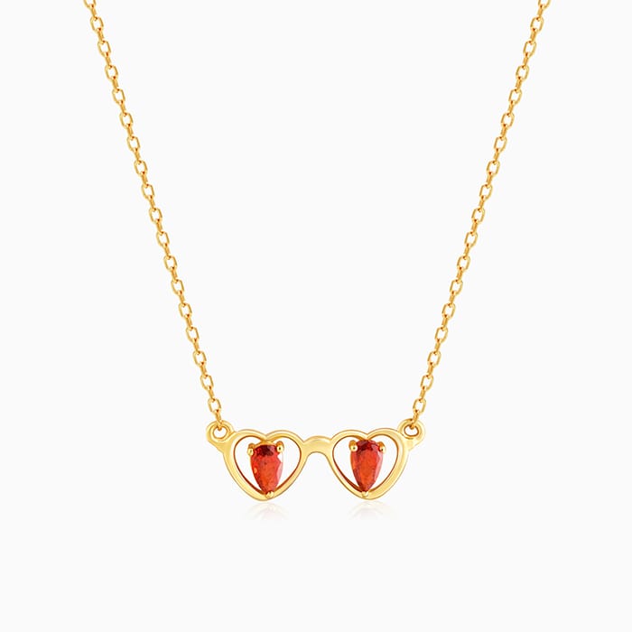 Golden My Eyes on You Necklace