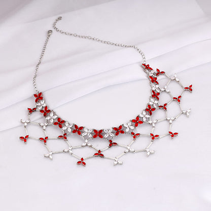 Silver Criss Cross Love Necklace
