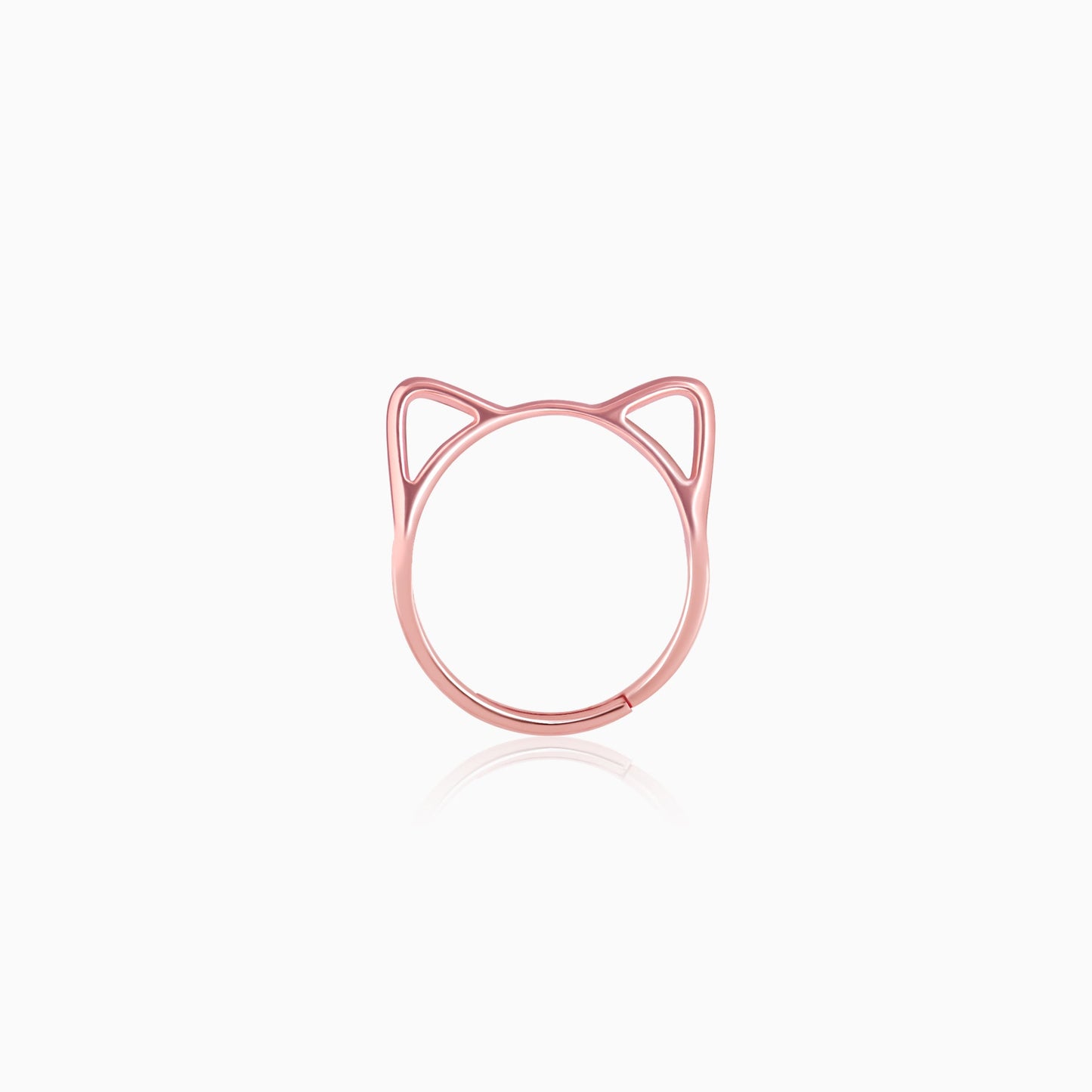 Rose Gold Kitty Ring