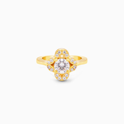 Golden Bountiful Blossom Ring