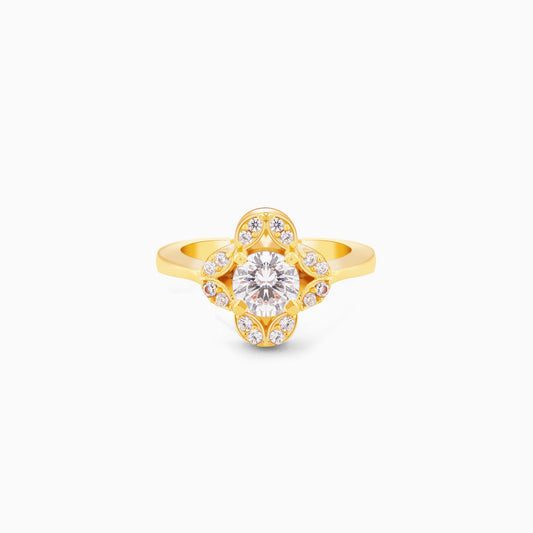 Golden Bountiful Blossom Ring