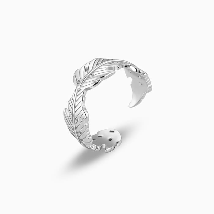 Silver Tropical Paradise Ring