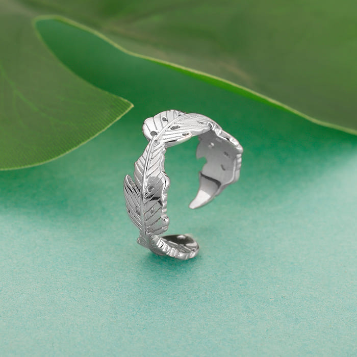 Silver Tropical Paradise Ring